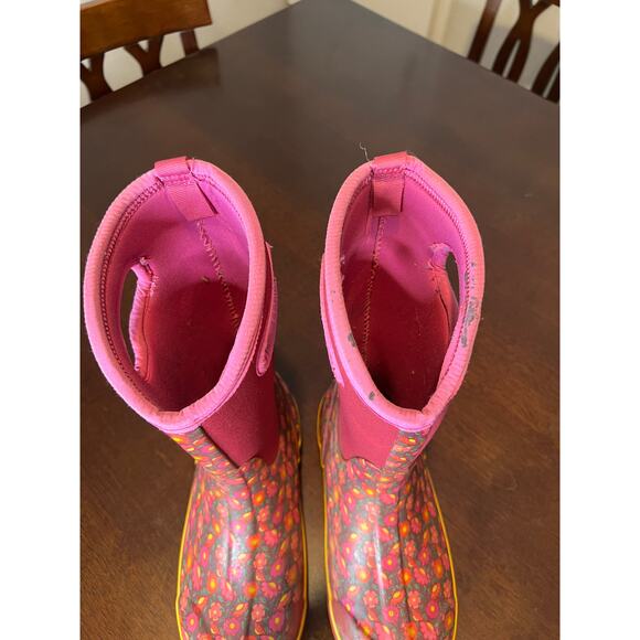 Bogs Sweet Pea Youth Girls/Women's Waterproof Rain Winter Boots ~ Size 5 - Picture 6 of 11